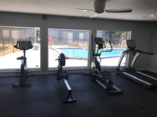Machines Facing Pool
